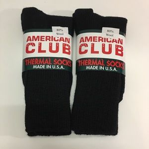 American Club Thermal Socks. 2 pairs.